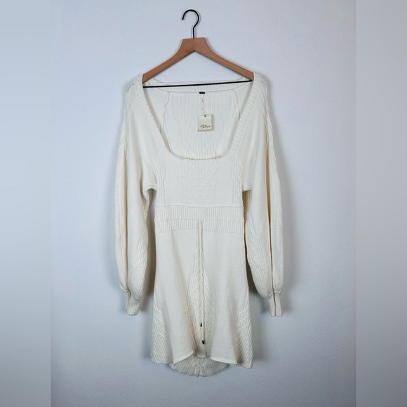 Free People White Mini Dress - Picture 5 of 13